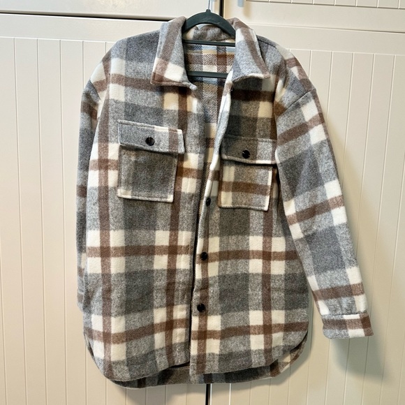 Plaid Shacket - Picture 3 of 8